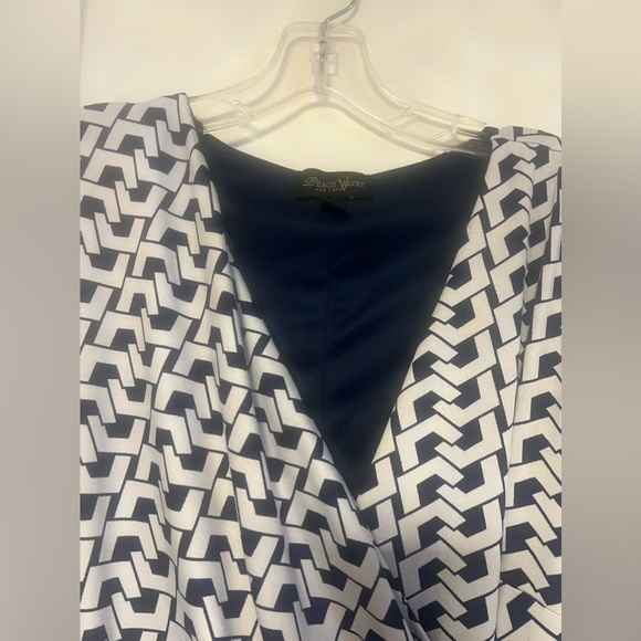 Peach Velvet Sleeveless Wrap Ruched Geometric Sheath Dress Sz14 Stretch - Picture 8 of 13